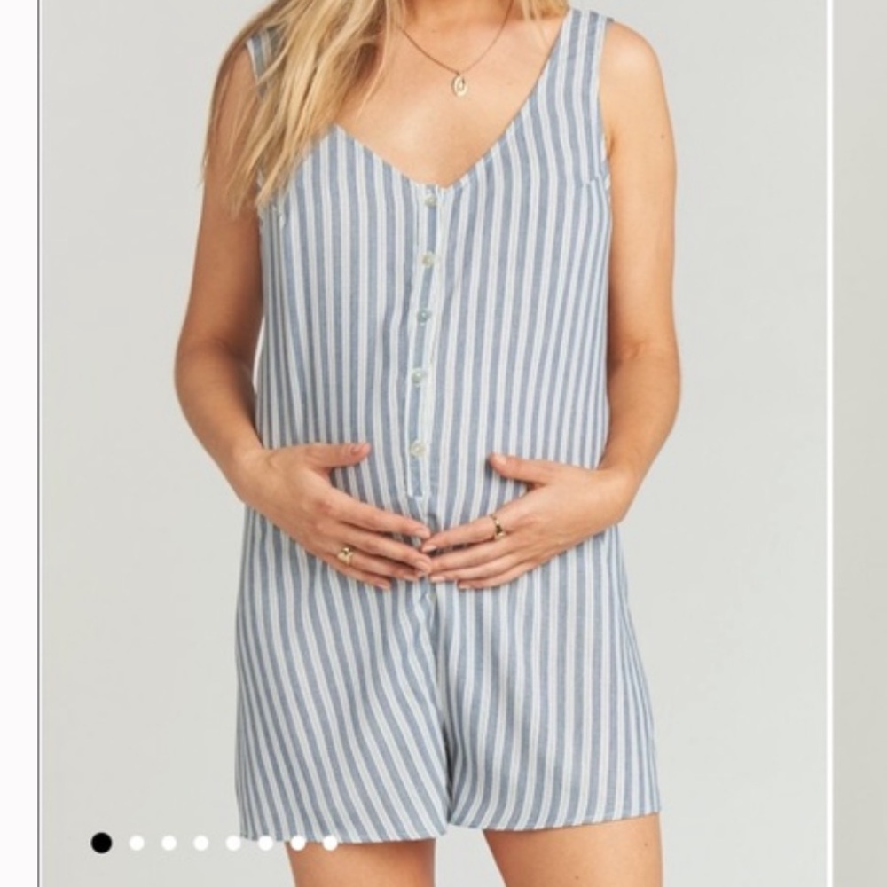 Show Me Your Mumu Maternity Romper